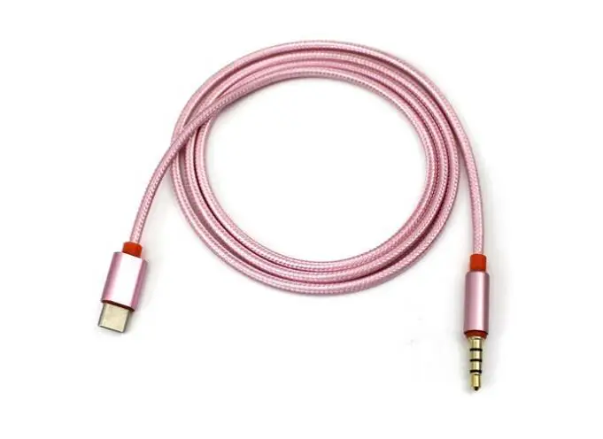 1 м USB Type C аудио кабель Type-C штекер до 3 5 мм автомобильный AUX для Huawei Mate 10 P20 Letv 2 Pro Xiaomi