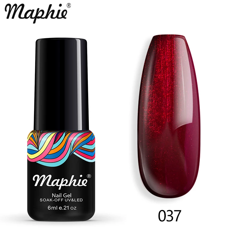 Maphie термальный УФ-гель для ногтей 3D Хамелеон Температура Led лак для ногтей эмаль замочить от Led Изменение цвета гель лак для ногтей - Цвет: 037
