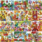 AZQSD алмазная живопись Птица и крест наборы для вышивки Картина Стразы Алмазная Вышивка Животных мозаика ручной работы домашний декор