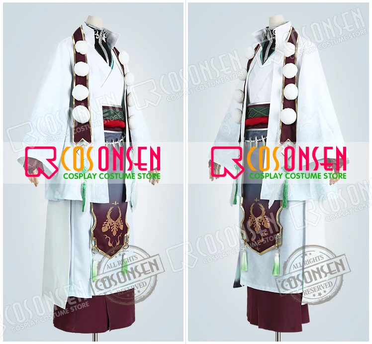 Костюм для косплея IDOLiSH7 Yuki KARASUTENGU YOKAI купальник приготовления якаси
