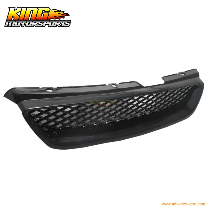 Подходит для Honda Accord T R JDM Черная передняя решетка 2 двери 98 02 США бесплатная