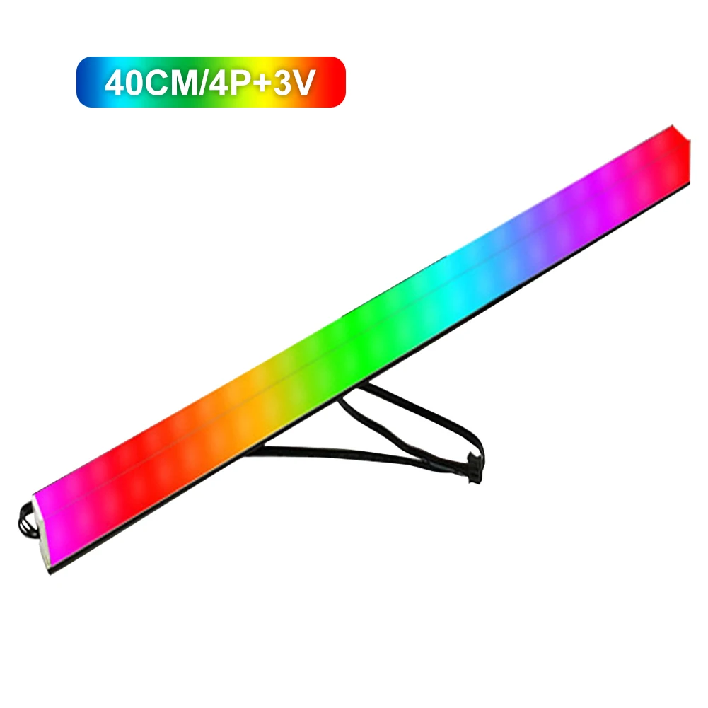 Декоративная Магнитная светильник вая лента для ПК меняющая цвет алюминиевый