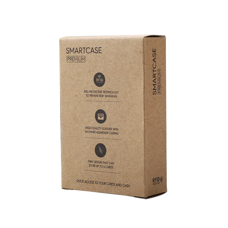 Casekey 2019 мужской и женский бизнес кредитный держатель для карт металлический RFID