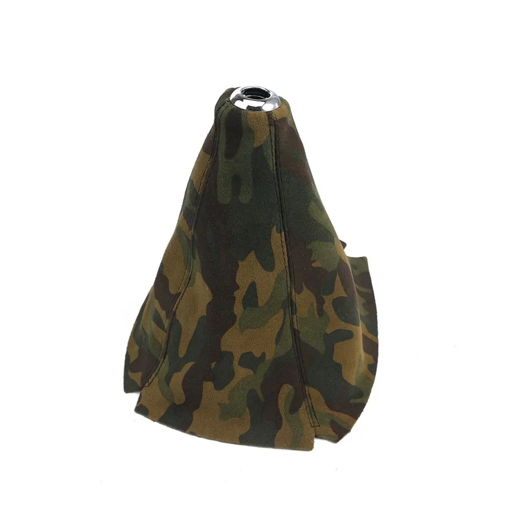 

CNSPEED Gear Cover Camouflage Suede Hand Brake Shift Handle Stick Sleeve Case Antiskid for Car Universal Manual Shifter