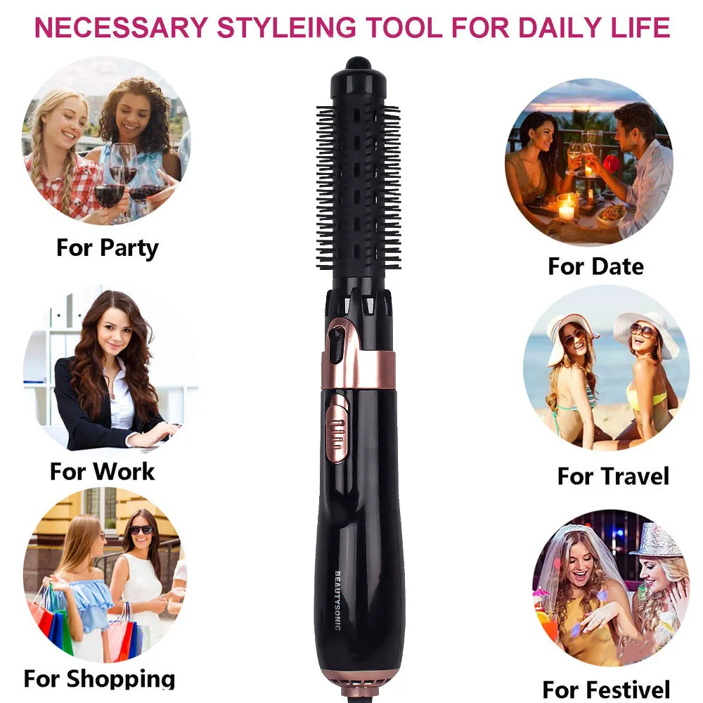 4 в 1 Горячая расческа для волос щетка одношаговая и выпрямитель укладки Расческа