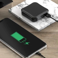mini power bank 10000mah portable camping external spare battery pack usb output 2 1a fast charging mobile phone accessory