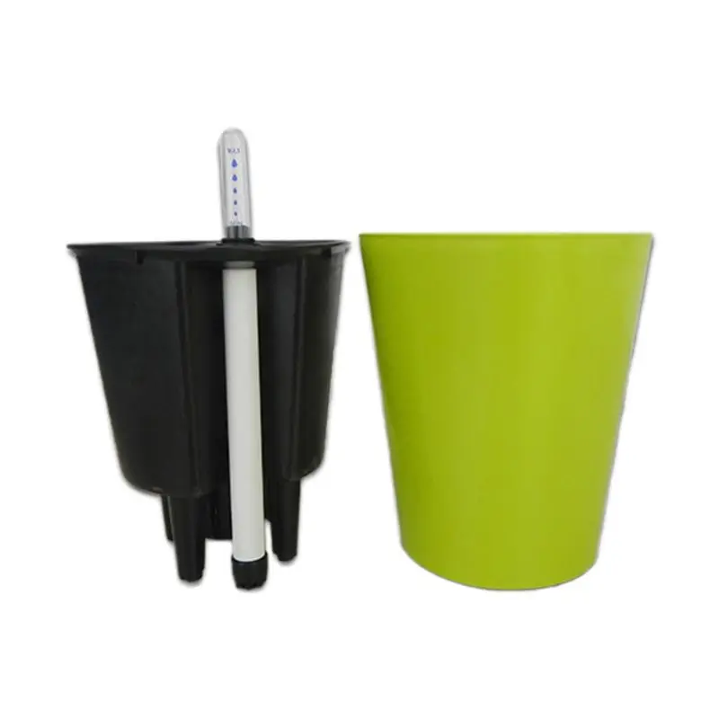 

Watering Planters Flower Pots Indoor with Water Level Indicators Garden Modern Decorative Planter Pot