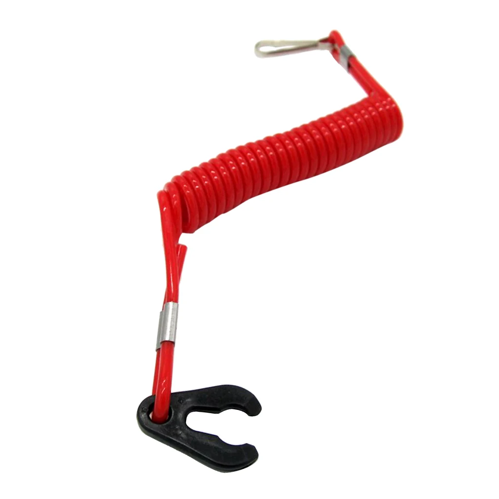 

Emergency Engine Kill Switch Stop Safety Tether Lanyard For Yamaha Engine
