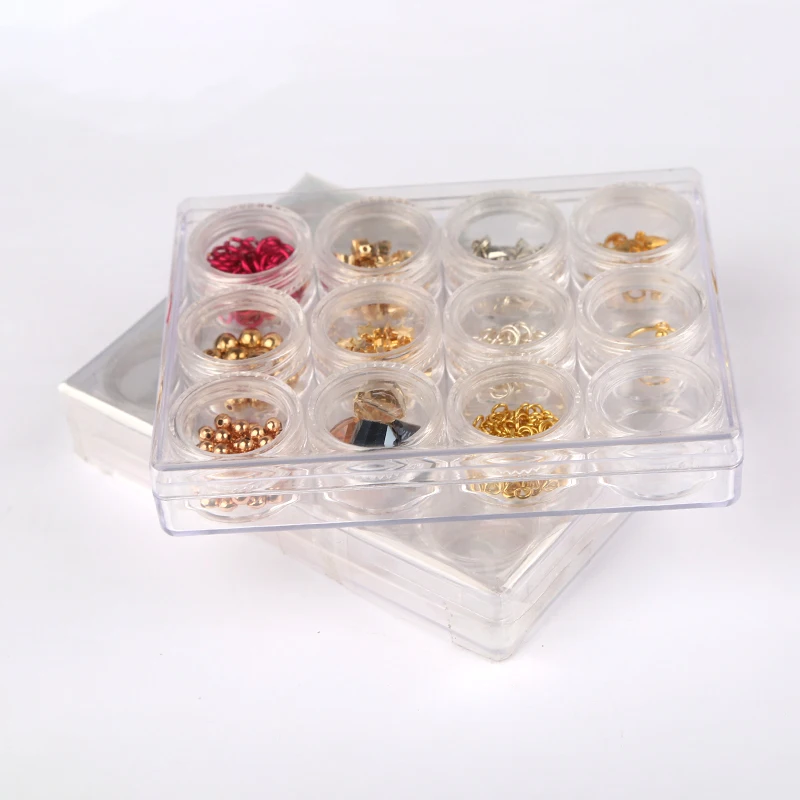 Hobbyworker Mini Plastic Storage Box Bead Container with 12pcs Small Round Bottles
Hobbyworker Mini Plastic Storage Box Bead Container with 12pcs Small Round Bottles