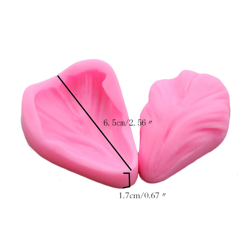 

22PCS Silicone Petal Leaf Mold Flowers Fondant Mold Chocolate Gum Paste Mold Fondant Cake Broder Decorating Tool K211