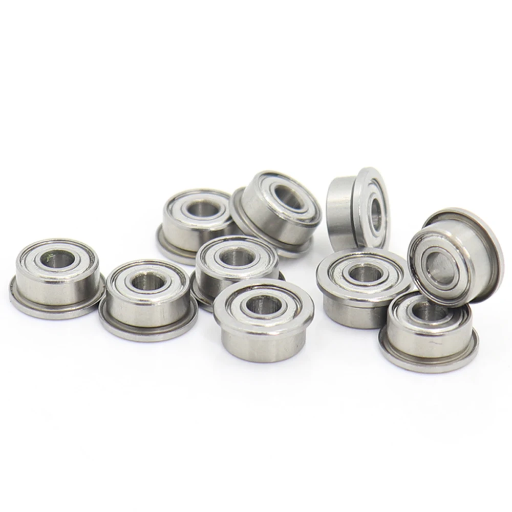 

SF693ZZ Flange Bearing 3x8x4 mm 10PC Double Shielded Stainless Steel Flanged SF693 Z ZZ Ball Bearings SF693Z SF693-2Z