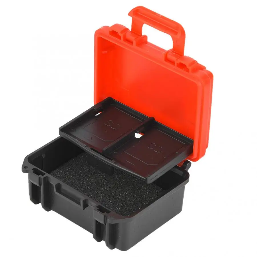 Внешний аккумулятор чехол ABS батарея для камеры CD карта памяти пыленепроницаемый