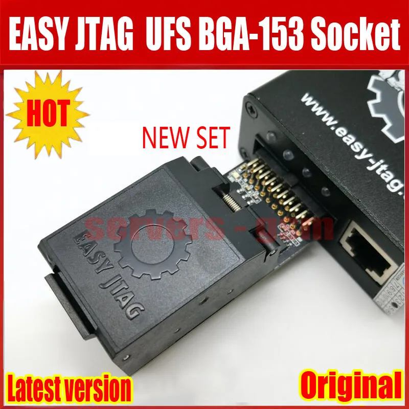 2023 Newest ORIGINAL Easy-Jtag Plus UFS BGA-153 Socket Adapter with EASY JTAG PLUS BOX work |