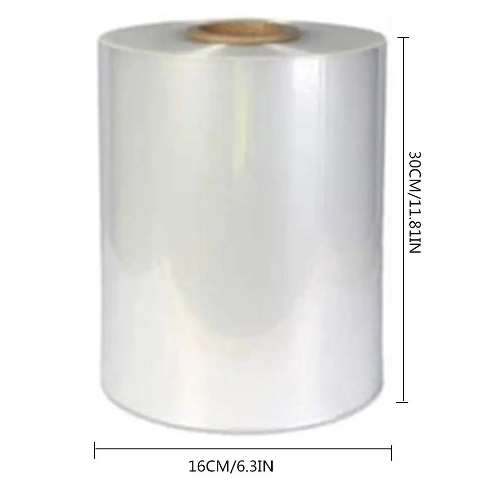 

100Pcs/roll 16x30CM Roll Multiuse Film Protector Effective Moisture-proof Waterproof Film Pof Material 6.3 X 11.81in