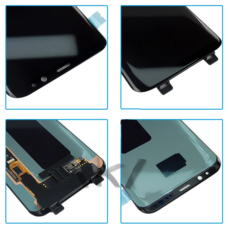 Pantalla LCD Super AMOLED de 6,2 "para Samsung Galaxy S8 Plus G955, montaje de digitalizador t&aacute;ctil con marco-4