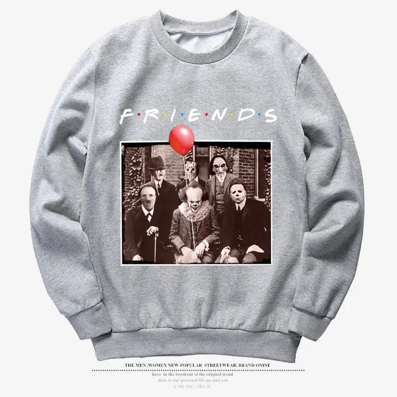 QZHIHE Pennywise 3D свитер Джокера It: Chapter Two Horror Friends толстовки с капюшоном для мужчин и