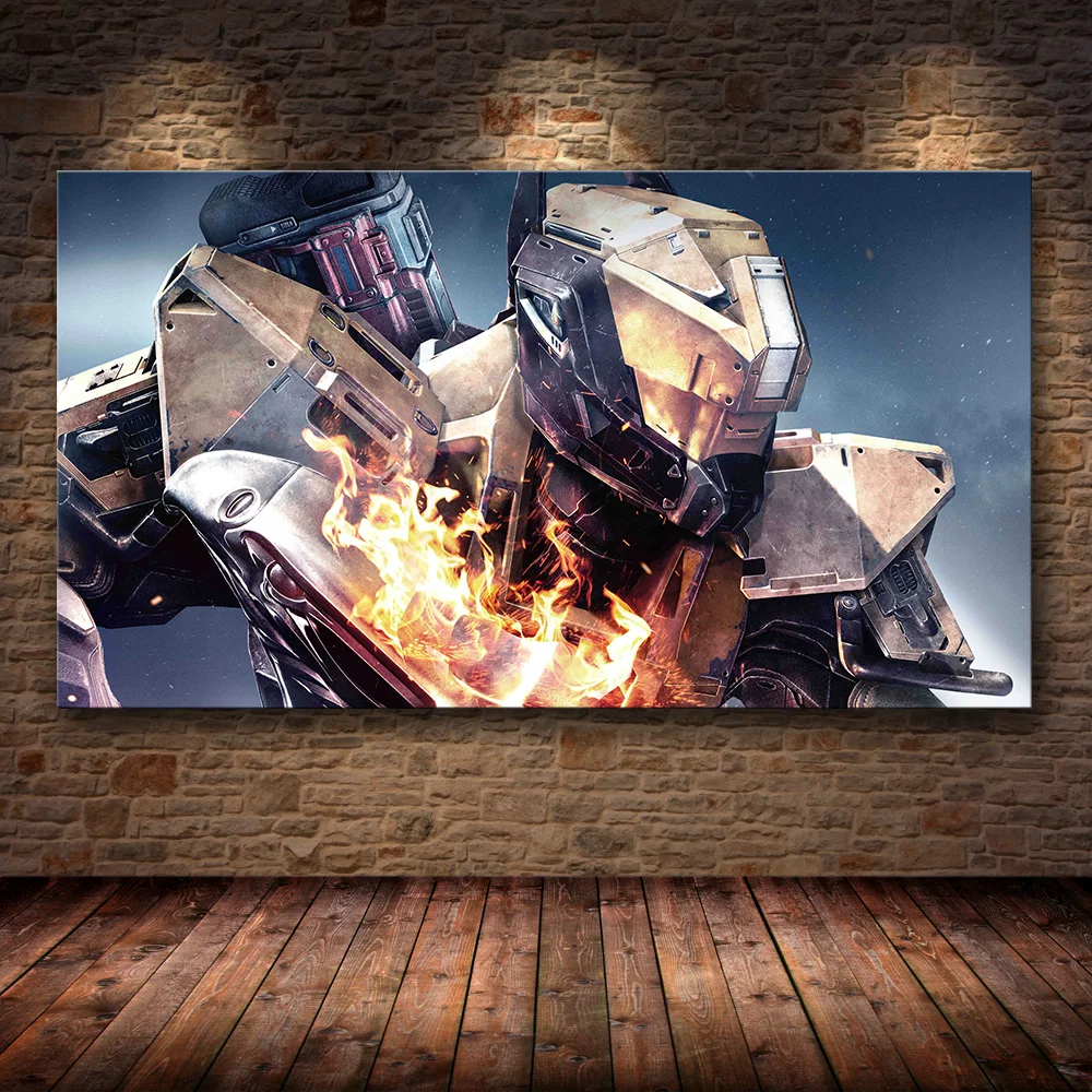 17 Destiny 2 видео игры настенный художественный холст плакат HD печатает фотографии для Гостиная украшения дома 108*60 см* 90*50 см 70*40 см - Цвет: 17