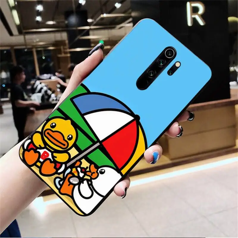 CUTEWANAN милая маленькая Желтая утка утки B чехол для телефона чехол-накладка Redmi Note 9
