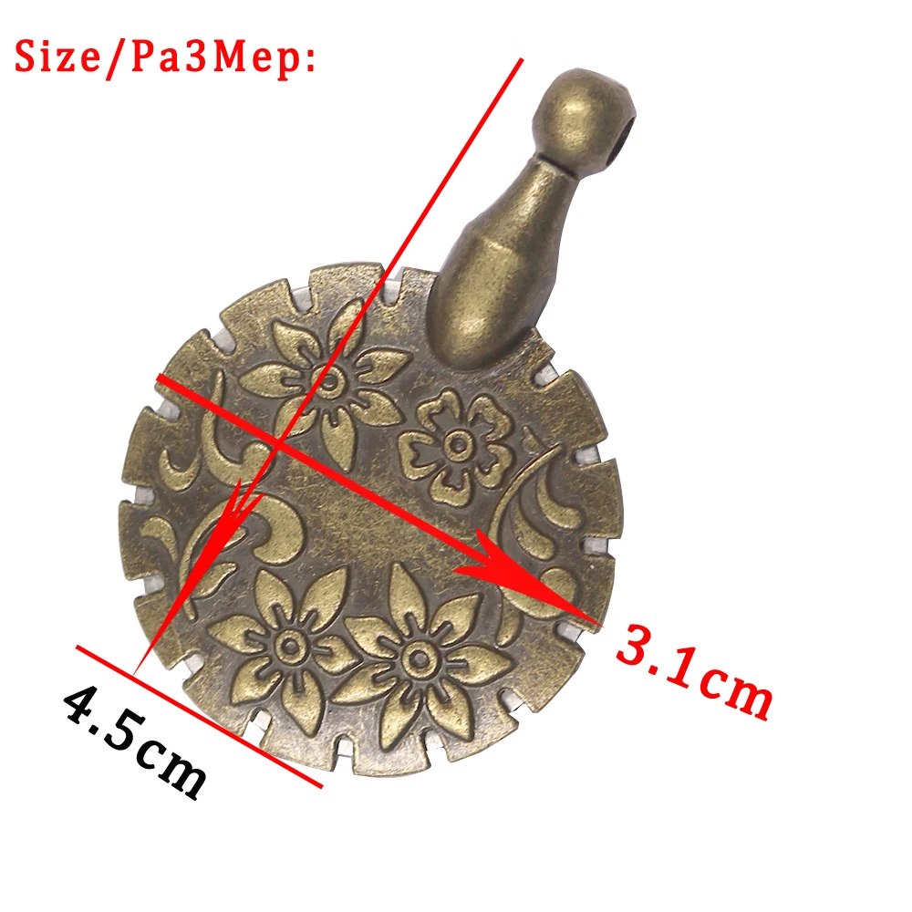 1 шт. высококачественный резак для швейной нитки подвеска круглой формы античный