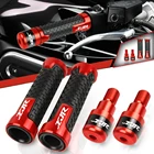 Ручки руля мотоцикла с ЧПУ, алюминиевая резина, ручка слайдера для мотоцикла, ручки подруливающие для YAMAHA xjr1300 xjr 1200 1300 xjr1200