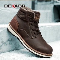 dekabr 2021 new snow boots protective and wear resistant sole man boots warm and comfortable winter walking boots big size 39 46