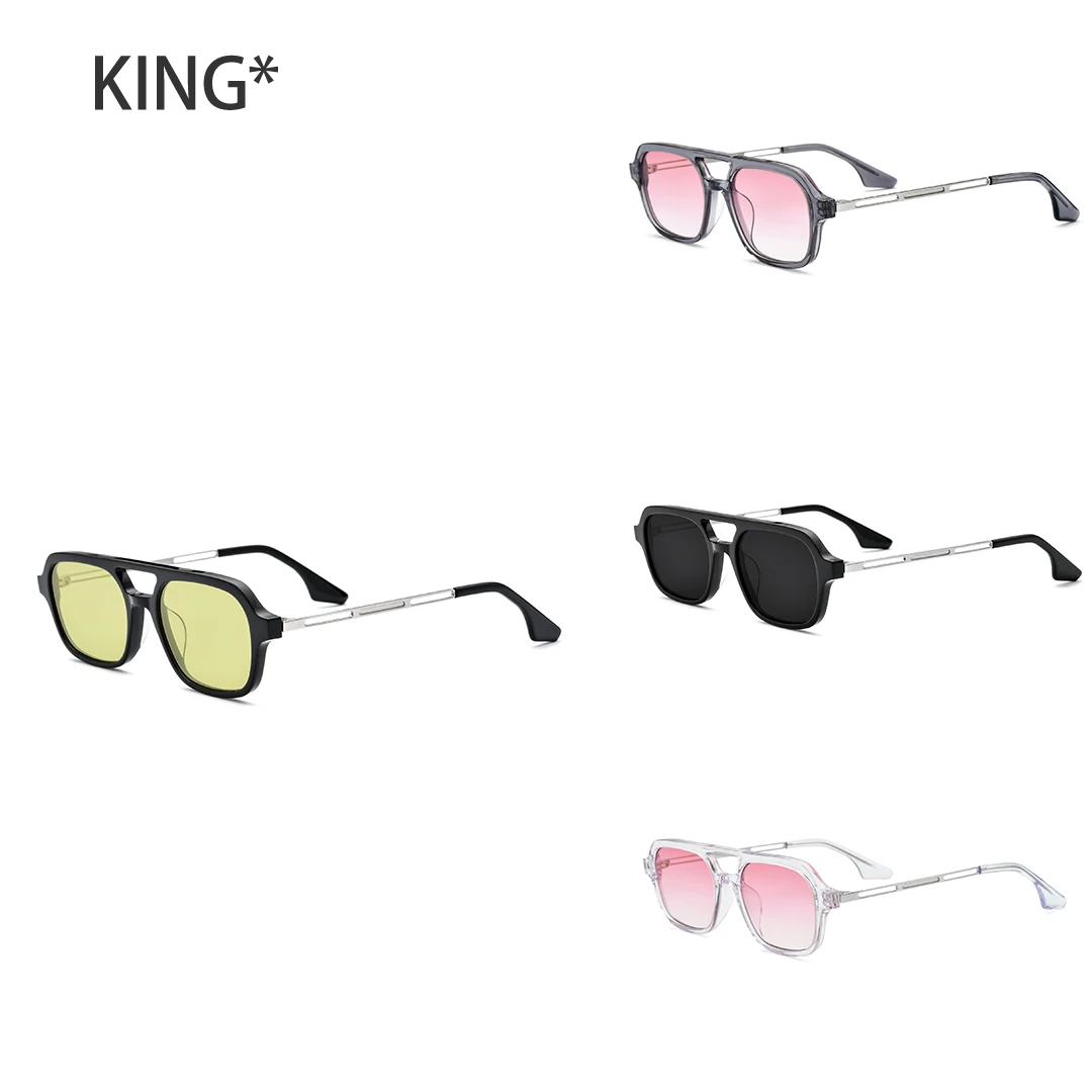 

2021 GM News Style GENTLEMAN Sunglasses Women Men DUA AGAI Acetate Polarized Sun Glasses Women Men