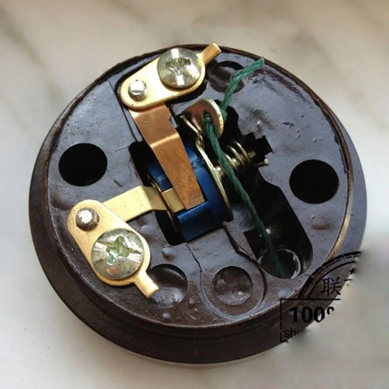 2 шт. Ретро одиночный тянуть кабель веревка светильник переключатель старый