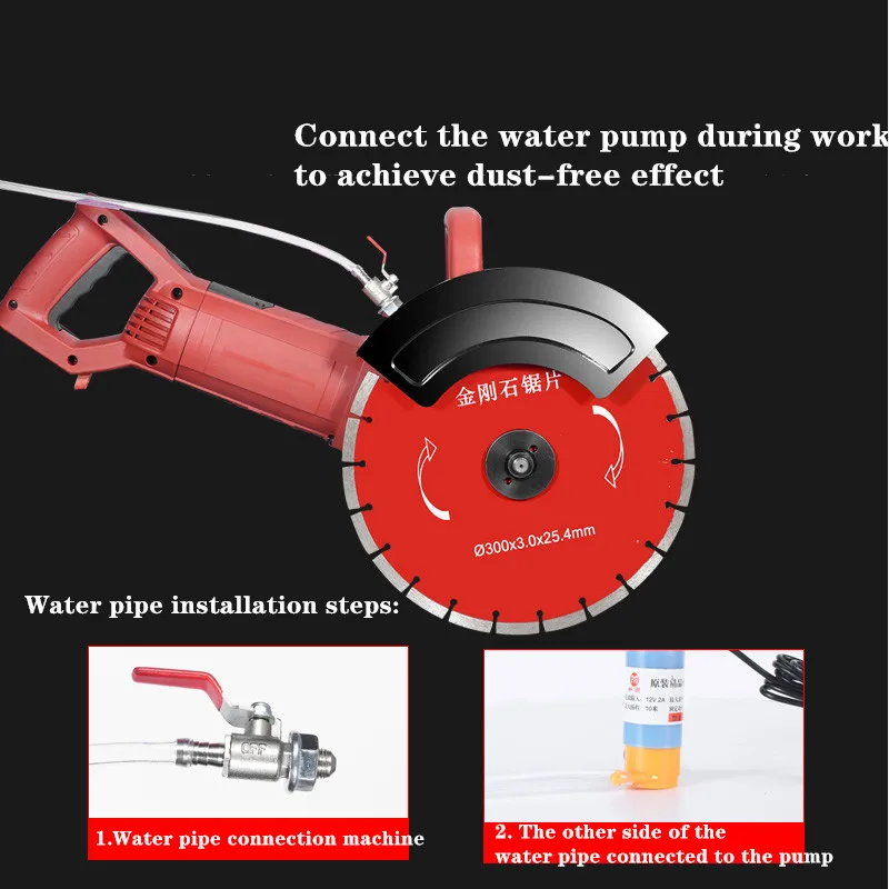 Электрическая машина для резки стен 220 В 6500 Вт стальных бетонов|Электрические