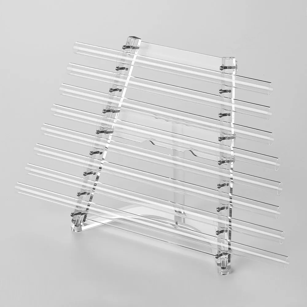 432Hz Crystal Singing Harp C Key 8 Notes Healing Musical Instrument for Sound Therapy with Mallets Aluminum Carry Case - купить по