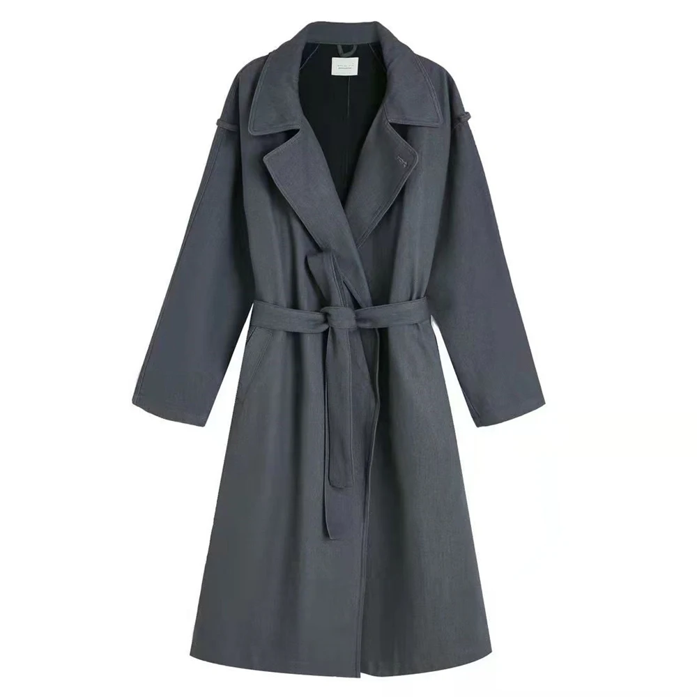 Куртка большого размера в британском стиле KANYE WEST Хай-стрит Черная Мужская