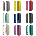 Силиконовый чехол 16 цветов с боковым покрытием для IQOS 3,0, защитный чехол с крышкой для двери, чехол для переноски Duo