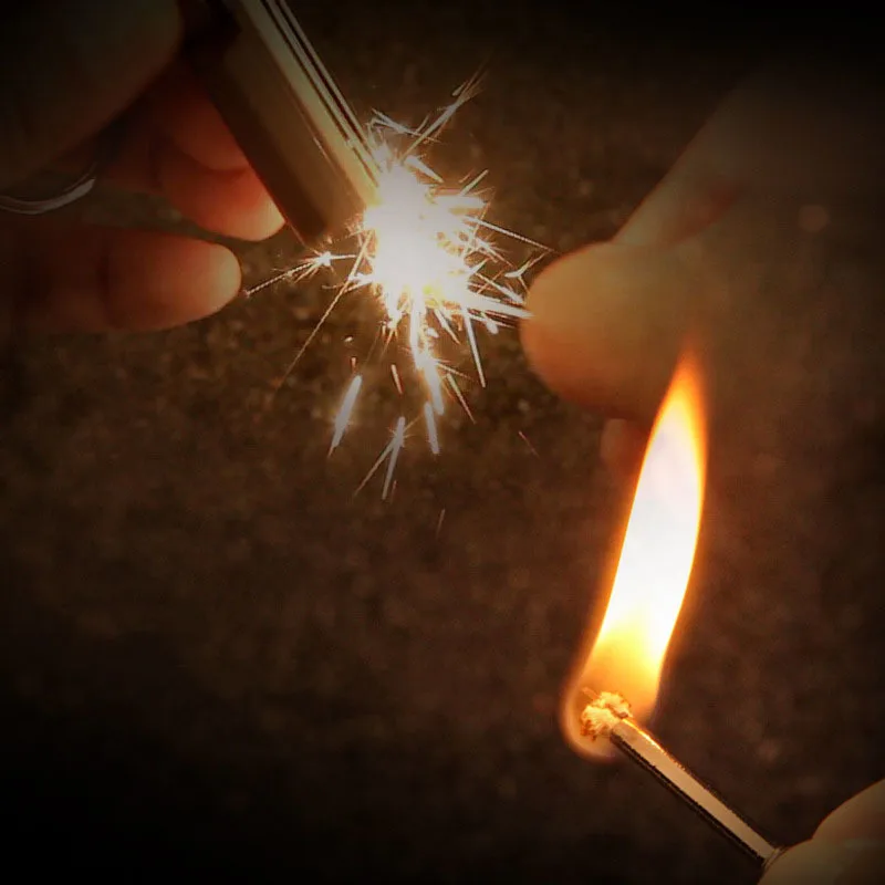 Портативный Перманентный брелок керосиновая Зажигалка для горного туризма