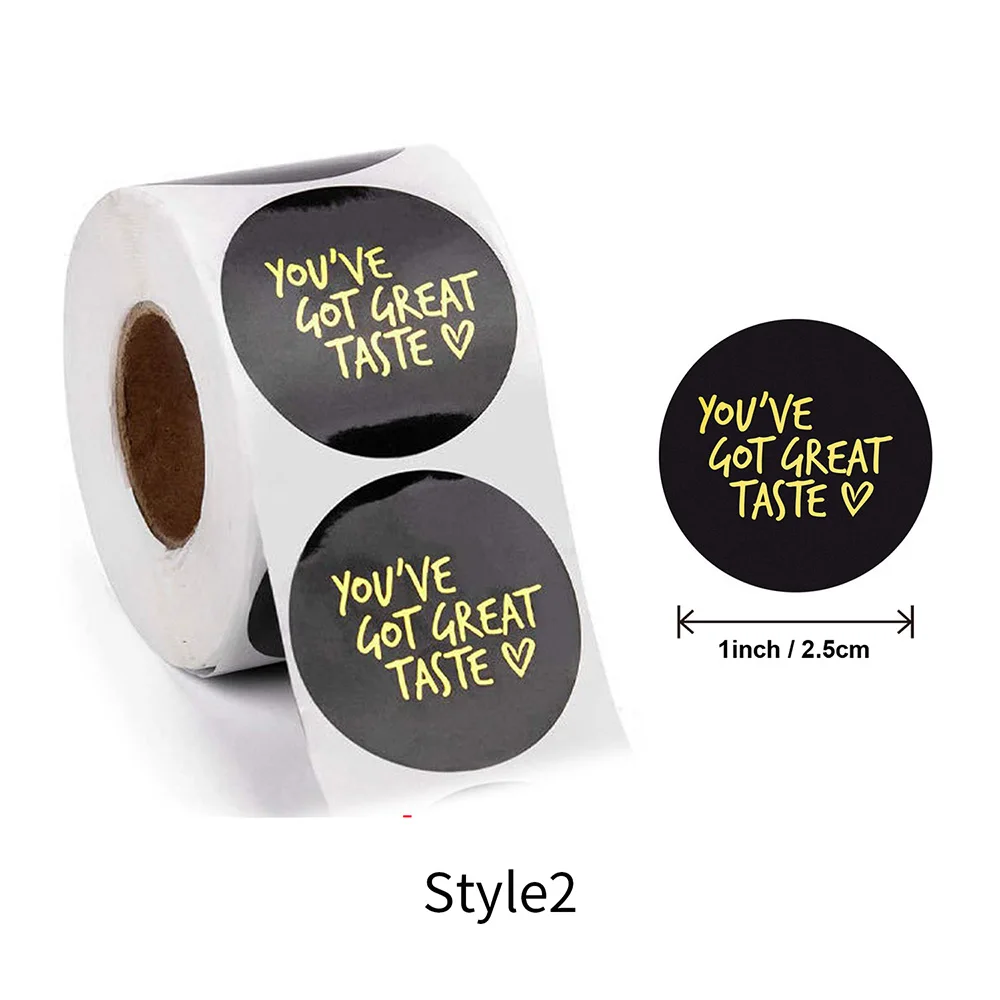 Конверт из золотой фольги 500 наклейка спасибо этикетки для печати наклеек