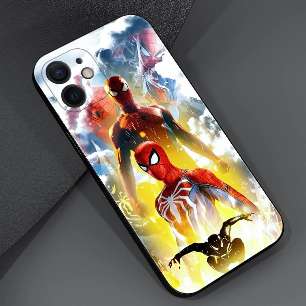 Phone Case For Apple iPhone 14 13 12 11 Pro Max 13 12 Mini XS Max XR X 7 8 Plus 6 6S Cover Marvel Movie Deadpool Spiderman