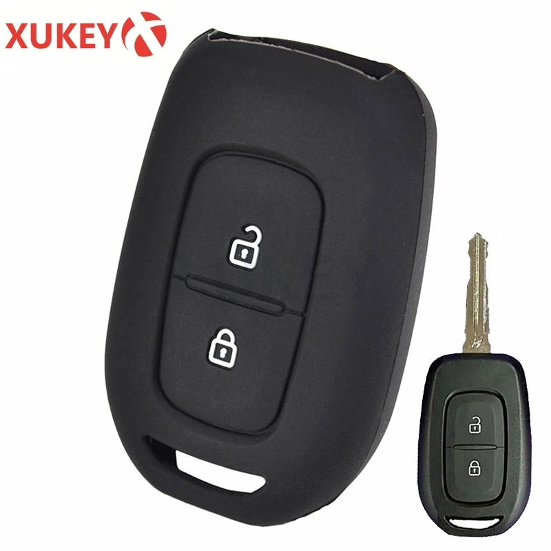 Силиконовый чехол для ключей от машины для Renault Megane Koleos Kadjar Clio Captur kwid для Dacia logan, duster 2017 2018 2019 (art.: 7ac172b85) - 7ac172b85