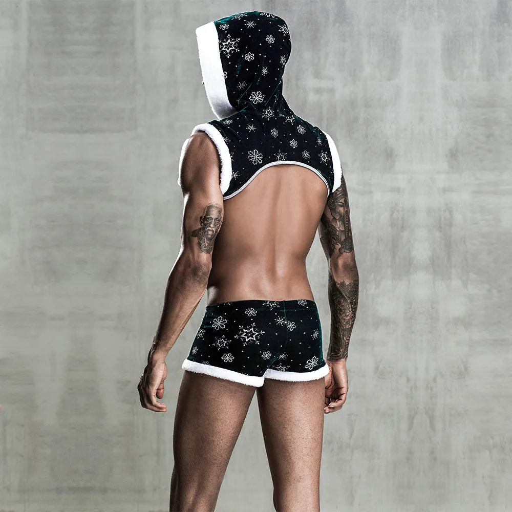 Мужской костюм для танца пилинга мужской с шляпой Рождественская форма| |