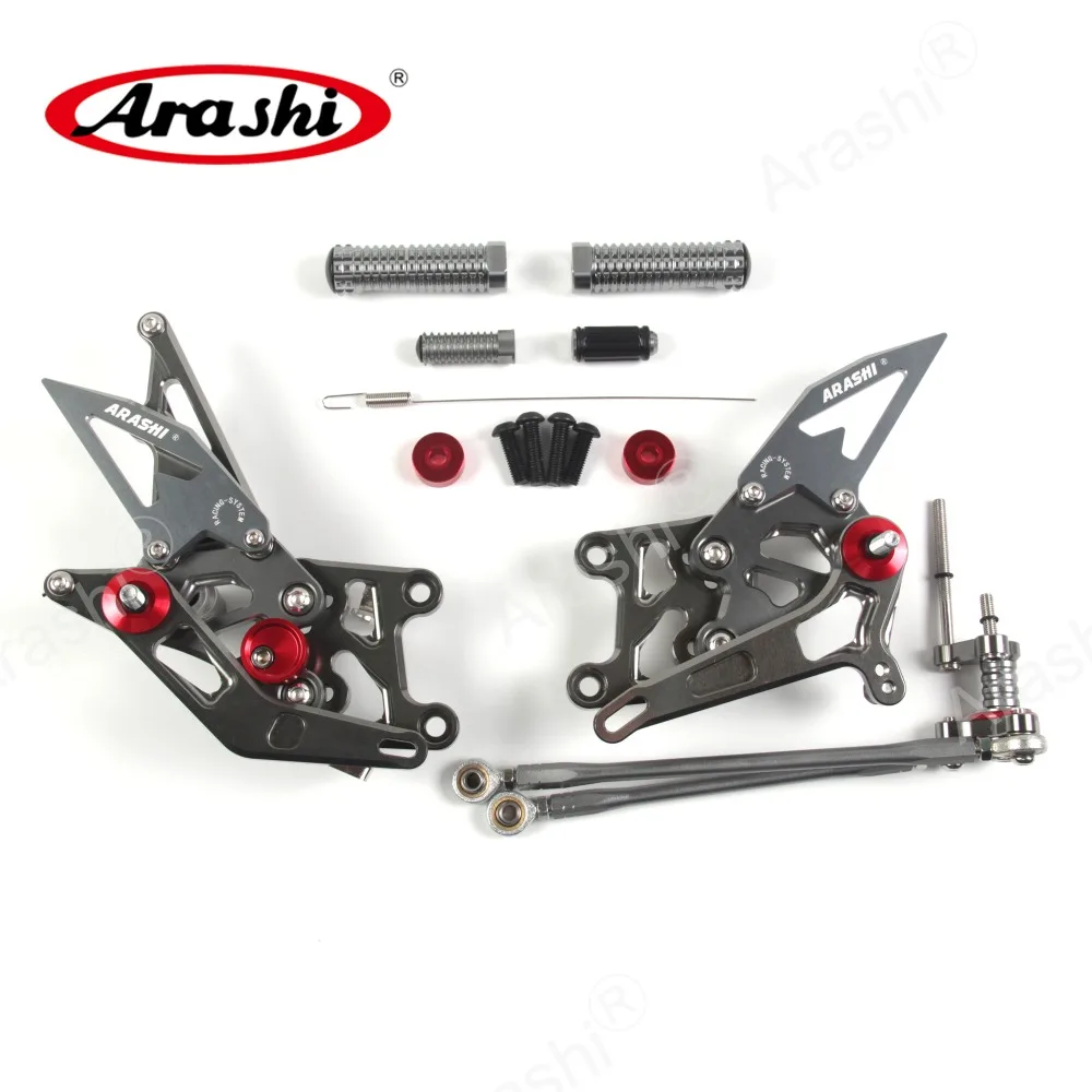 ARASHI для HONDA CBR600RR 2007-2008 Rider Rearsets CBR 600 CBR600 RR 2007 2008 07 08 Регулируемые подножки для ног
