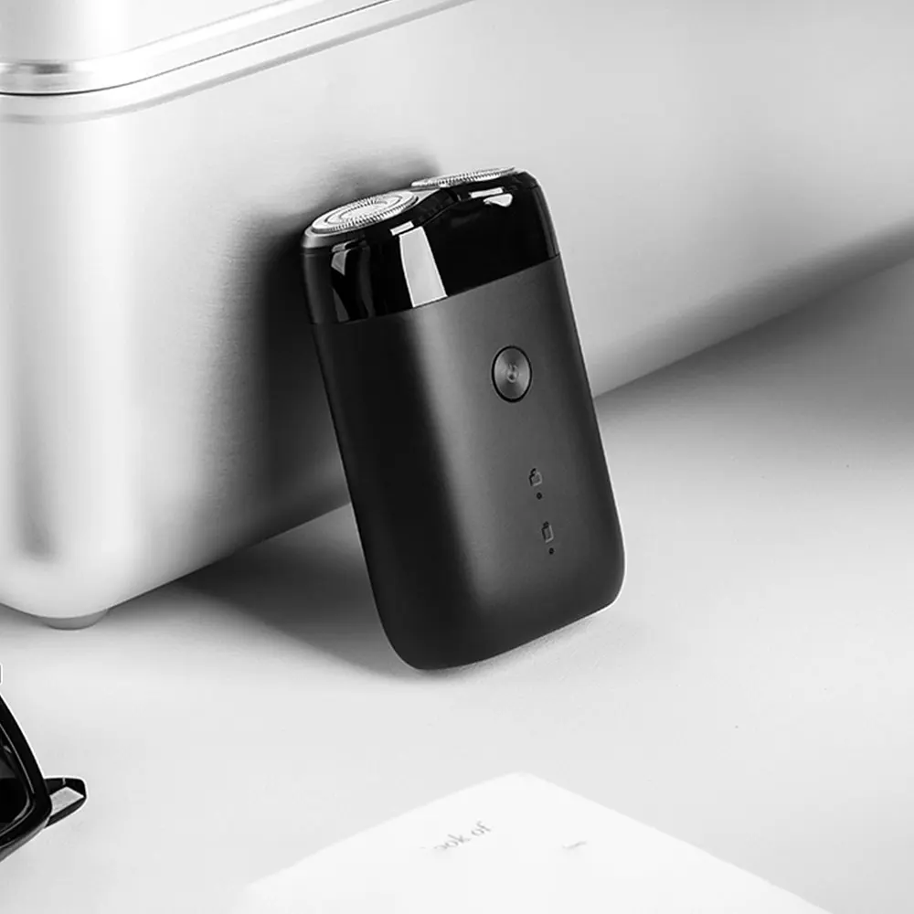 

Xiaomi Mijia Shaver S100 USB Rechargeable IPX7 Grade Waterproof Rotary Beard Trimmer Men Electric Shaver