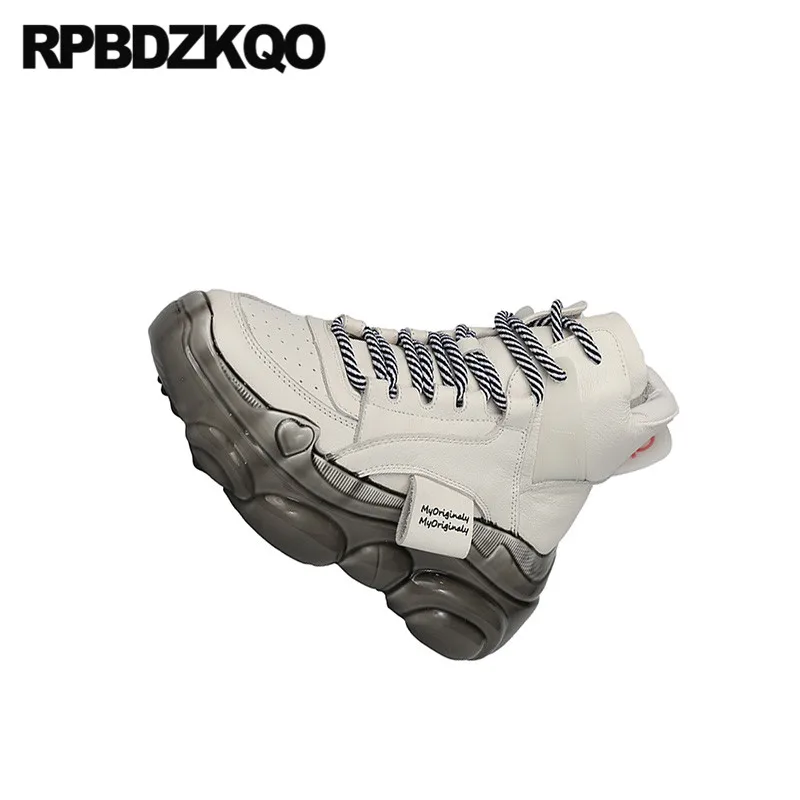 Туфли на высоком каблуке Маффин платформе с толстой мягкой подошвой из