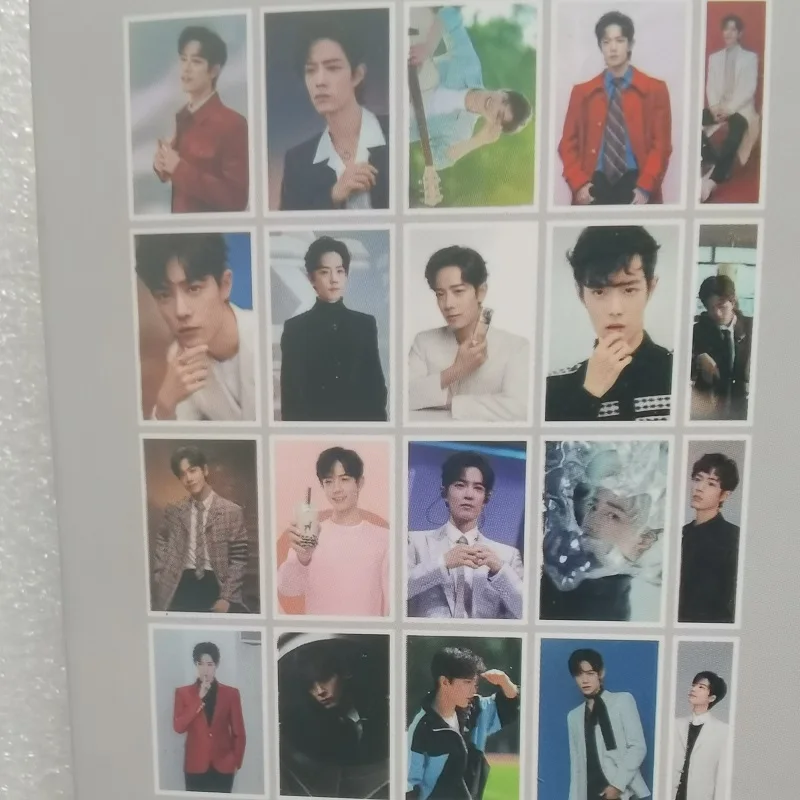 

22 Pcs/Set Xiao Zhan Paper Postcard Chen Qing Ling Greeting Cards Official Gift Card Message Card