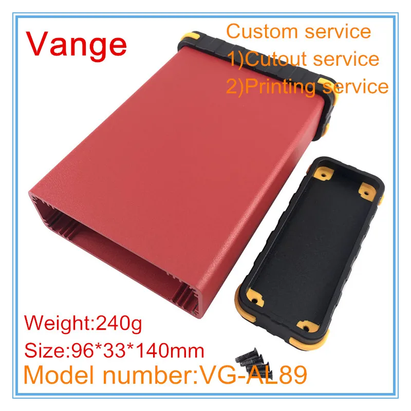 1 шт./лот пульт дистанционного управления узел коробки 96*33*140 мм 6063-T5 алюминиевый