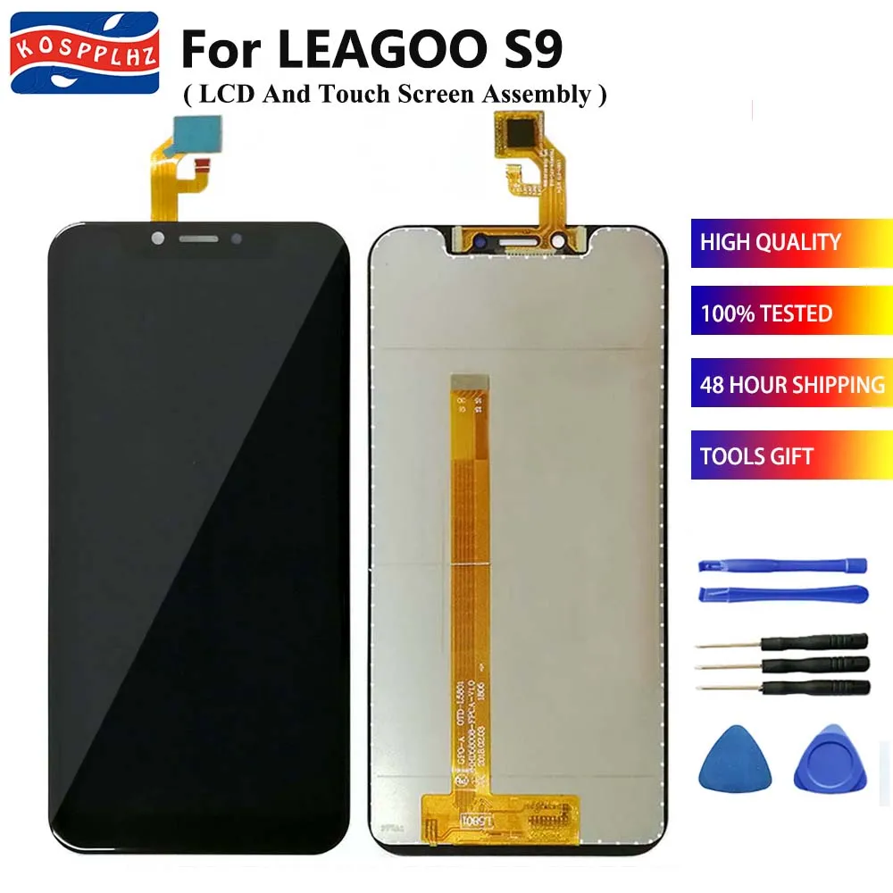 ЖК-дисплей 5 85 дюйма для Leagoo S9 + сенсорный экран в сборе дигитайзер замена LEAGOO