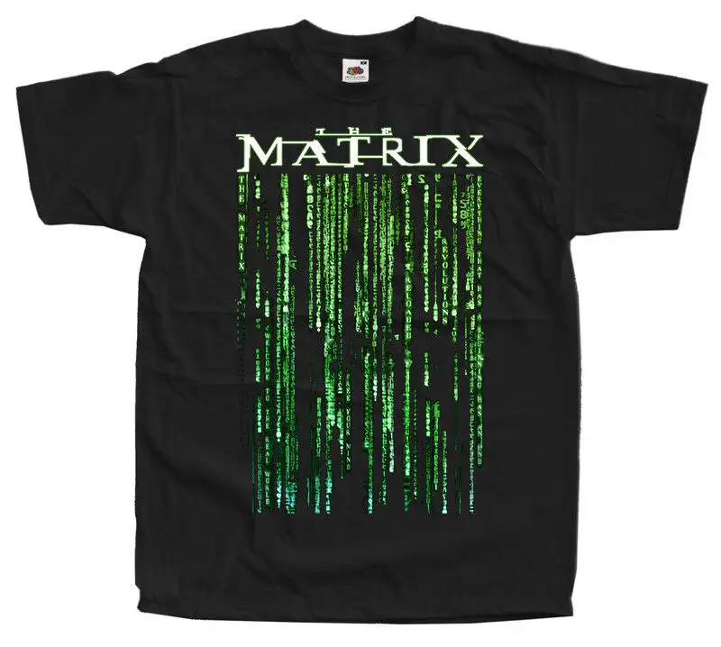 Матрица постер футболка революция Keanu снимает размеры S 5XL 100% хлопок|Мужские