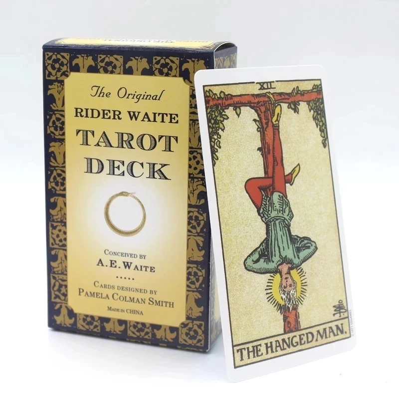 

Оригинальная колода Таро Райдера Уайта, полностью английские карты Таро, игра с руководством на английском языке, Инструкция для таро, наст...
