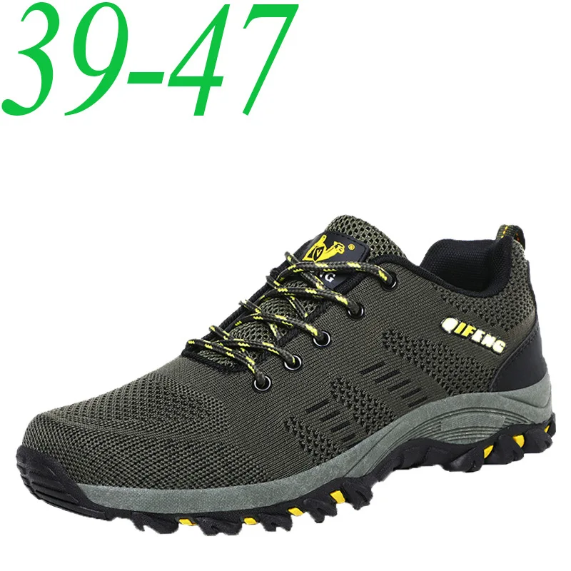 

Foreign trade male mountain hiking shoes 46 yards net surface cross-country running shoes men male 2021 summer outdoor air cl