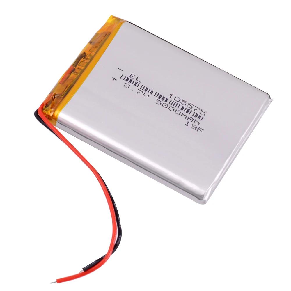 3 7 V 5800mAh 105575 полимер литий-Липо аккумуляторная батарея для GPS PSP DVD PAD Электронная