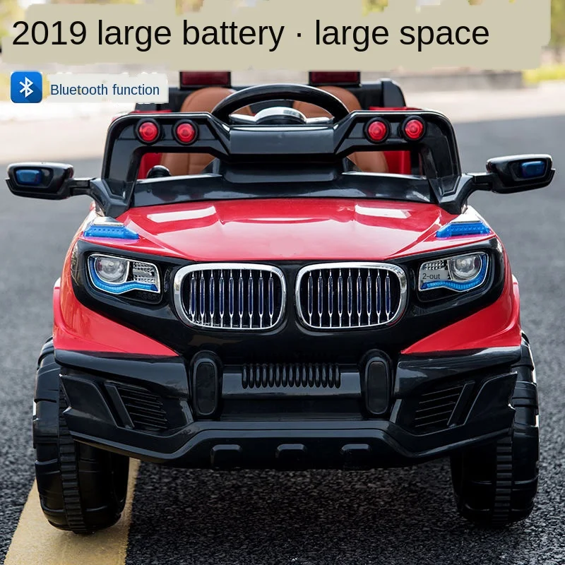 Koop Kinderen Elektrische Auto Quad Aangedreven Kinderen Met Afstandsbediening Bobby Auto Off-Road Voertuig Kan Zitten Op De Grote Baby Mule Winkelwagen