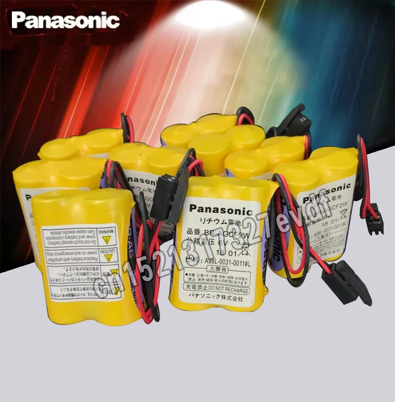 

10 шт., встроенная литиевая батарея Panasonic 6 в 2200 мАч