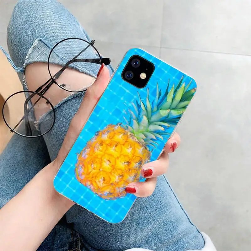 

summer fruit Watermelon Phone Case For iphone 5s 6 7 8 11 12 XSMAX XR pro plus mini se2020 Cover Fundas Coque