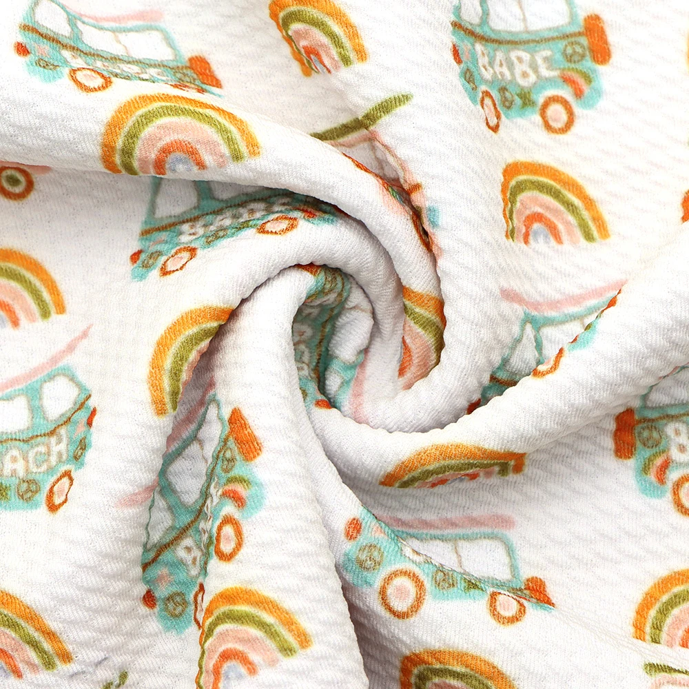 Радужная облако Альпака Луна пуля текстурированная хлопчатобумажная ткань